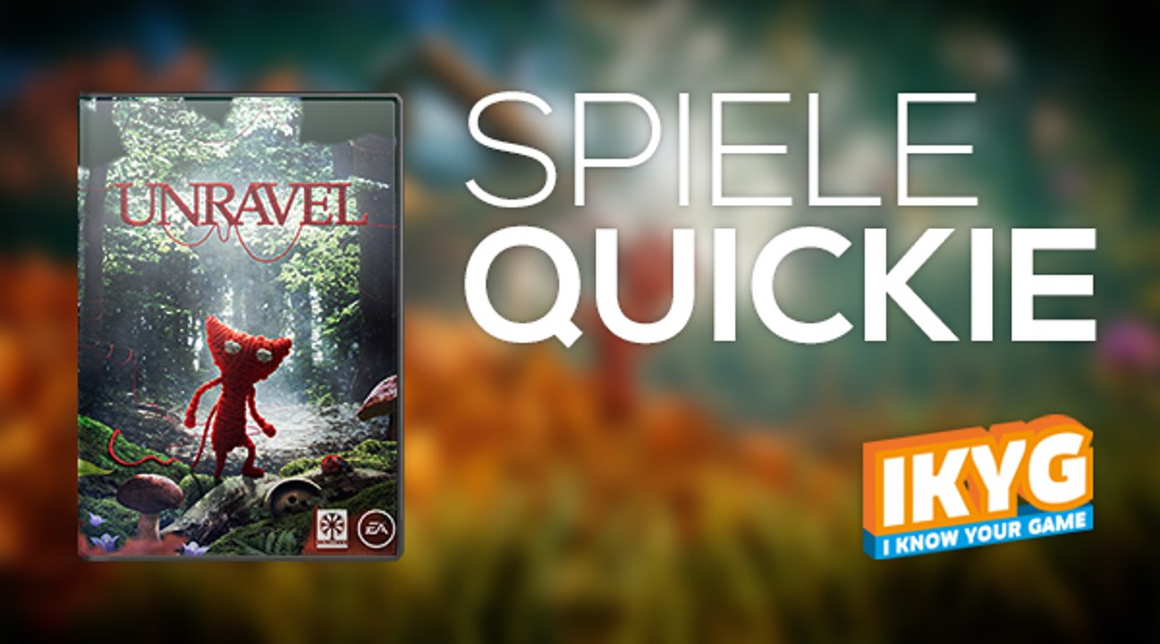 Der spiele-quickie - unravel