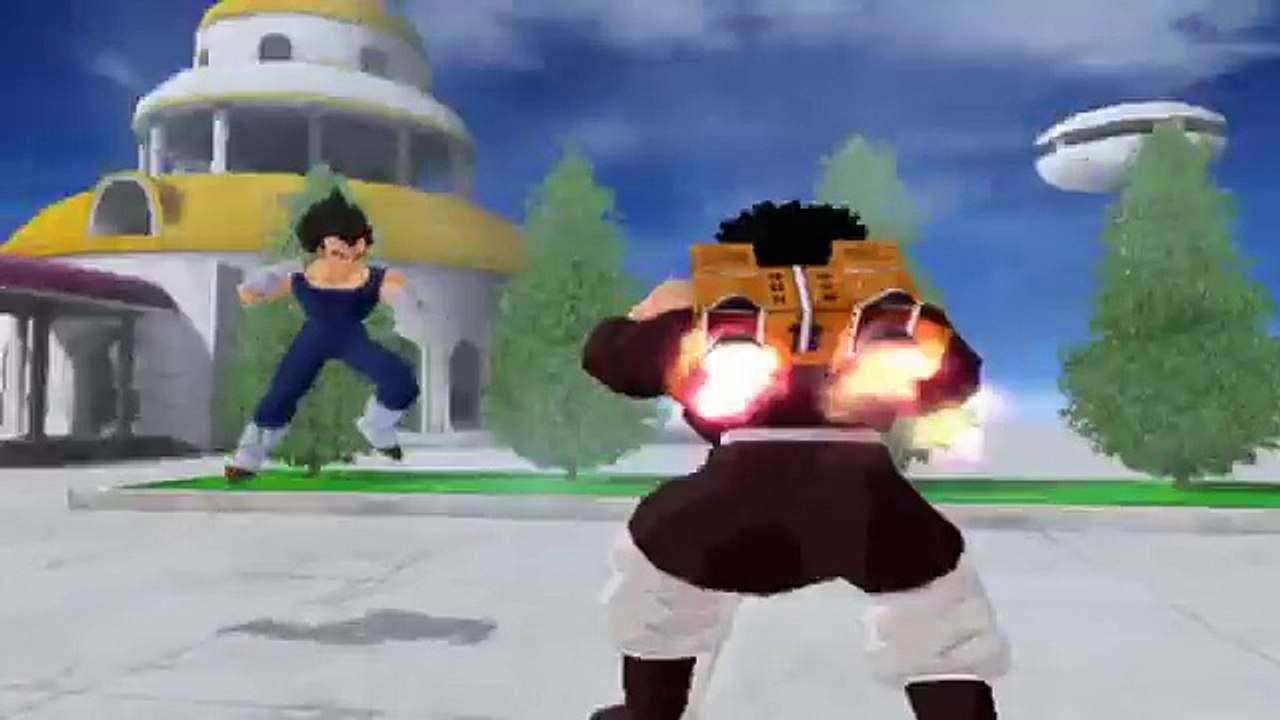 Goku And Mr. Satan Fusion Potara Budokai Tenkaichi 3 Mod