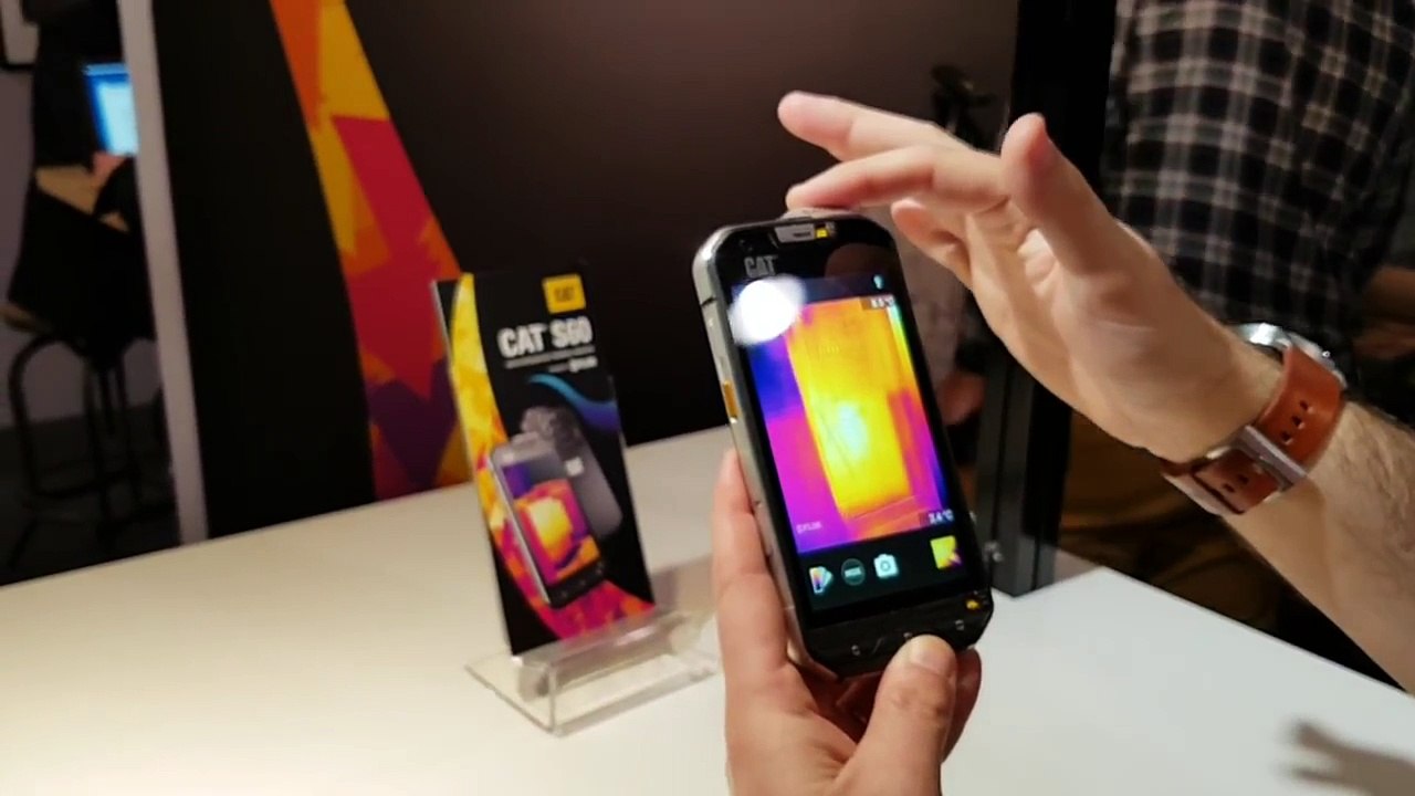 Una termocamera in uno smartphone? Si! | CAT S60 | MWC 2016