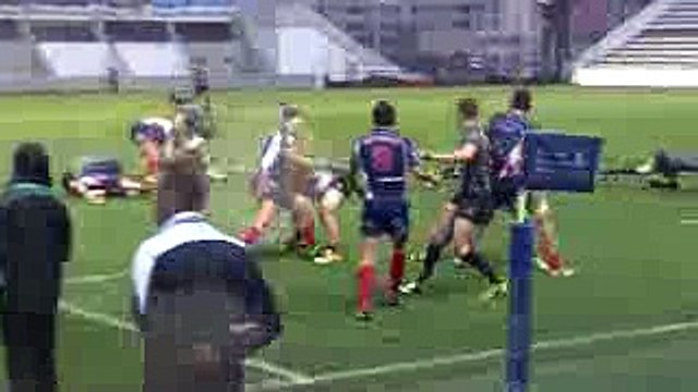 Bagarre Rugby Club de la Marine Nationale vs Royal Navy Crunch Stade Mayol Live TV Sports 2016