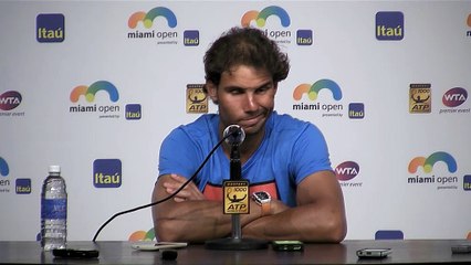 Miami - Nadal espère revenir sur terre battue