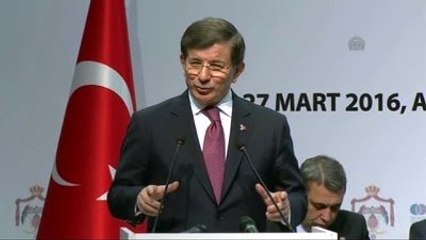 Davutoğlu: "Türkiye ile Ürdün Arasındaki Bütün Bariyerleri Kaldıracağız"