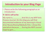 Blogging   Setting up and Unit input 1