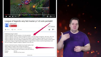 Youtube Best Practices - Video Descriptions and Keyword Stuffing - Careful!