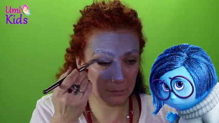 Download Video: Inside Out Sadness Makeup | Ters Yüz üzüntü Makyajı | Makyaj Videoları | UmiKids