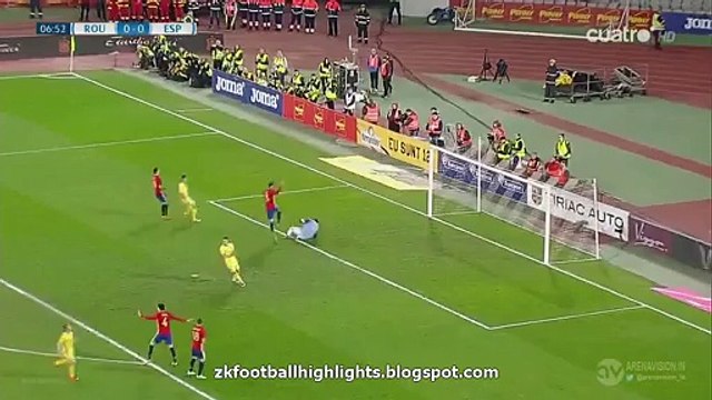 Romania Amazing Chance - Romania 0-0 Spain 27.03.2016
