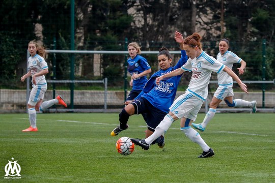 D2 féminine - FA Marseille 0-2 OM : le but de Nora Coton-Pelagie (16e)