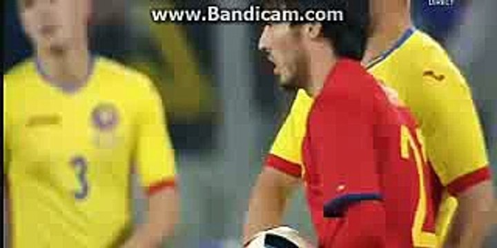 Spain 1st BIG CHANCE - Romania vs Spain - 27.03.2016