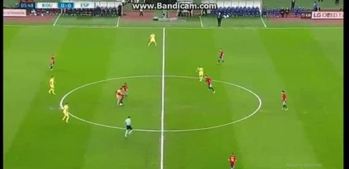 Pique Super Defense - Romania 0-0 Spain 27.03.2016