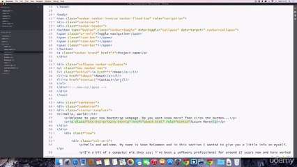 Working on the NavBar->HTML,CSS