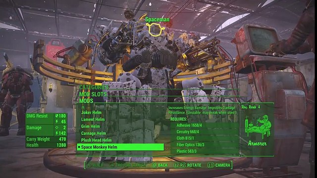Fallout 4 Automatron - Maxed Sentry Bot - Setup and Gameplay