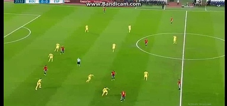 David Silva Incredible Miss - Romania - Spain 27.03.2016