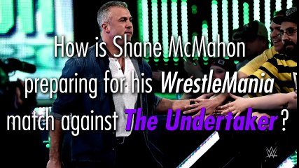 A look at Shane McMahon s rigorous WrestleMania training