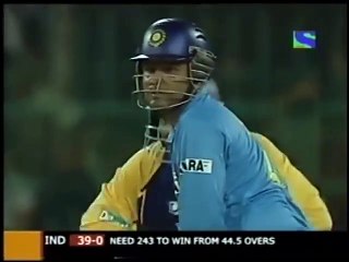 4,4,6,4,4,4,Virender Sehwag blasts 26 of an over.