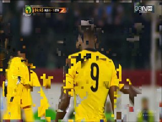 6-1 KEBEDE GETANEH Goal CAF  Nations Cup Qual.  Group J - 25.03.2016, Algeria 6-1 Ethiopia