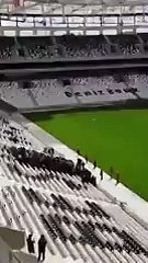 Vodafone Arena'da ilk tezahürat!