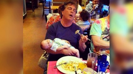 What Happens When You Leave baby with his father alone