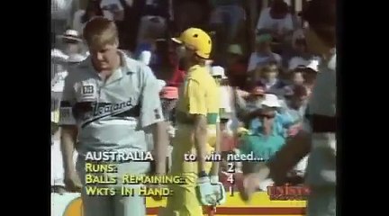 1 over 2 required, batsman plays it as maiden over!