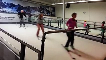 Ski sur tapis roulant