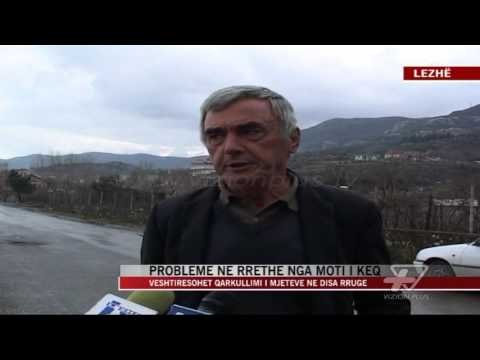 Probleme në rrethe nga moti i keq - News, Lajme - Vizion Plus