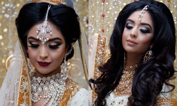 Traditional VS Contemporary Asian Walima Bridal Makeup _ Smokey Eyes _ Photoshoot