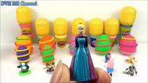 Play Doh Surprise Eggs Peppa Pig Mickey Mouse Clubhouse Paw Patrol MLP Frozen