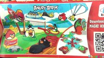 3 kinder joy Angry Birds unboxing kinder surprise