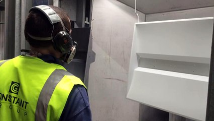 How its Made: Exude lighting powder coating process