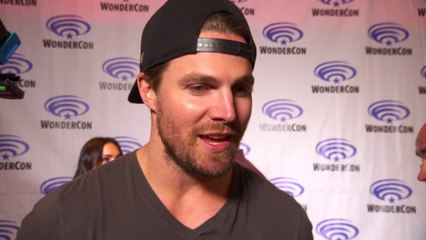 Stephen Amell Talks About Turtles At Wonder Con