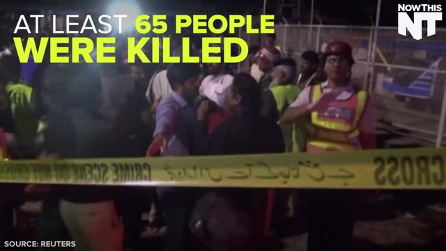 Suicide Bombing Kills At Least 65 Near Children's Park In Pakistan