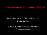 Battlecry-NL optreden Delftwijk festival 21 juni 2008