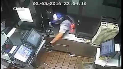 Ce voleur va réaliser qu'il a commis une erreur un peu trop tard