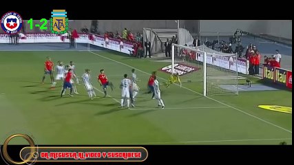 Chile vs Argentina 1-2 Resumen & Goles HD Eliminatorias Rusia 2018