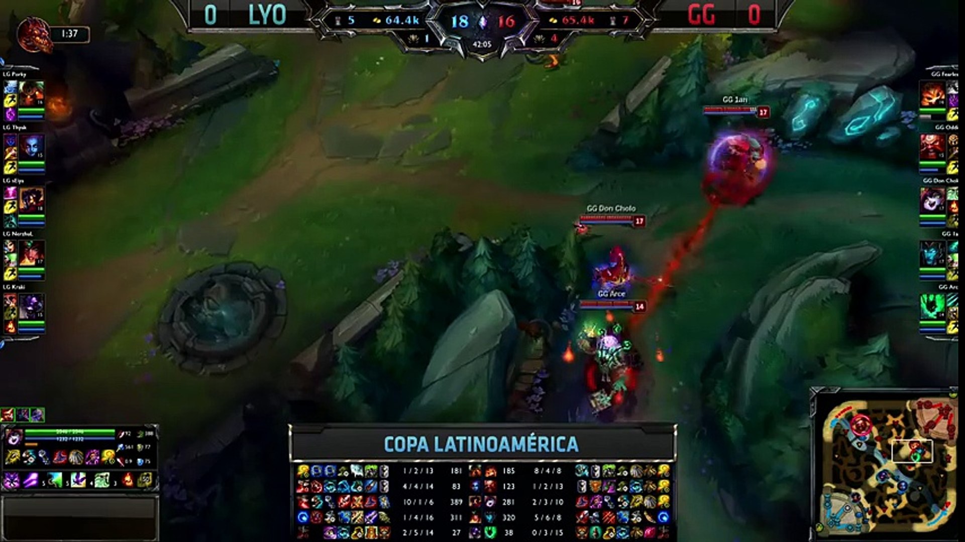 Lyon Gaming vs Gaming Gaming - La Final 122