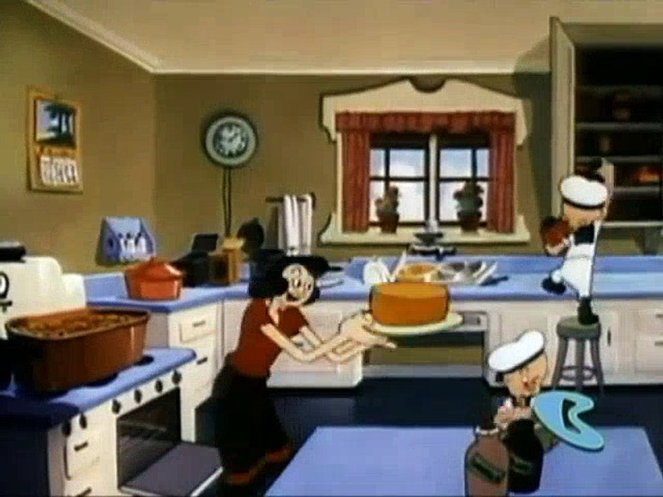 19 Popeye's Mirthday (Popeye Cartoon) Popeye Cartoon Dailymotion Video