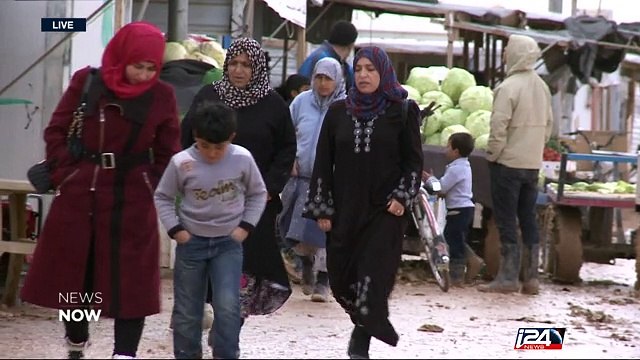 I24News' Mohammad Alkassim visits Syrian refugee camp