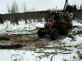 Belarus Mtz 1025 forestry tractor