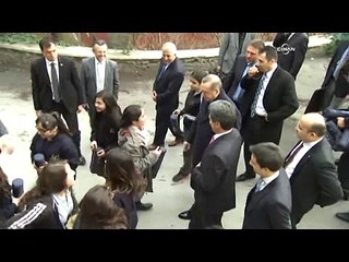 Başbakan, Kandilli Kız Anadolu Lisesi'ni ziyaret etti