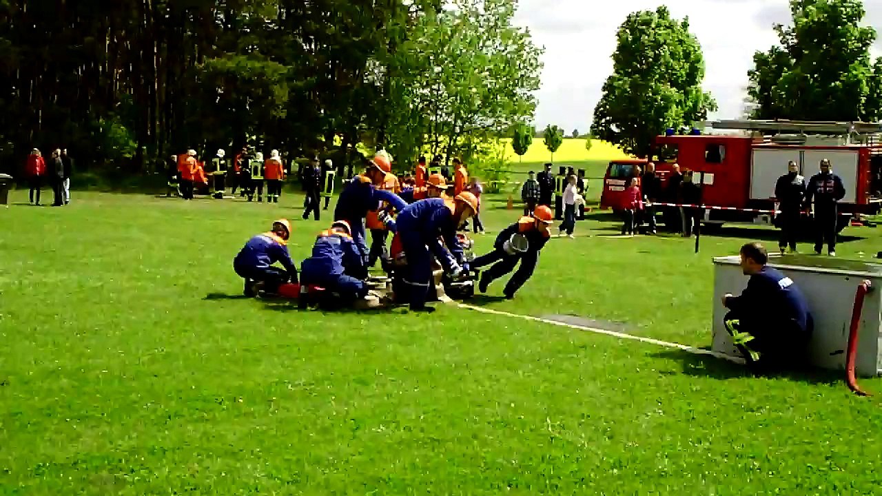 Löschangriff Nass JFW Rothenklempenow