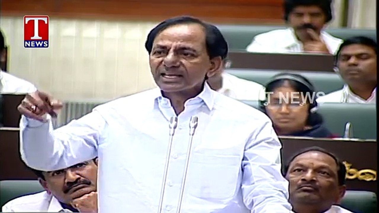 CM KCR Full Speech In Assembly  Telangana Assembly 2016  T News 36