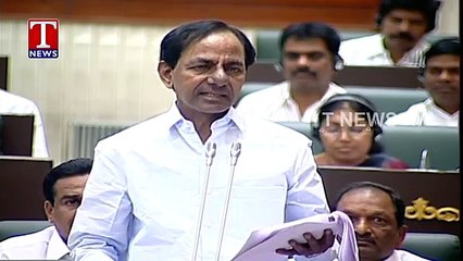 CM KCR Full Speech In Assembly  Telangana Assembly 2016  T News 37