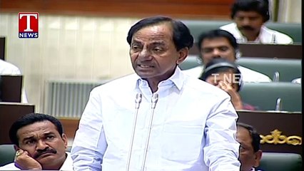 CM KCR Full Speech In Assembly  Telangana Assembly 2016  T News 40
