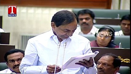 CM KCR Full Speech In Assembly  Telangana Assembly 2016  T News 22