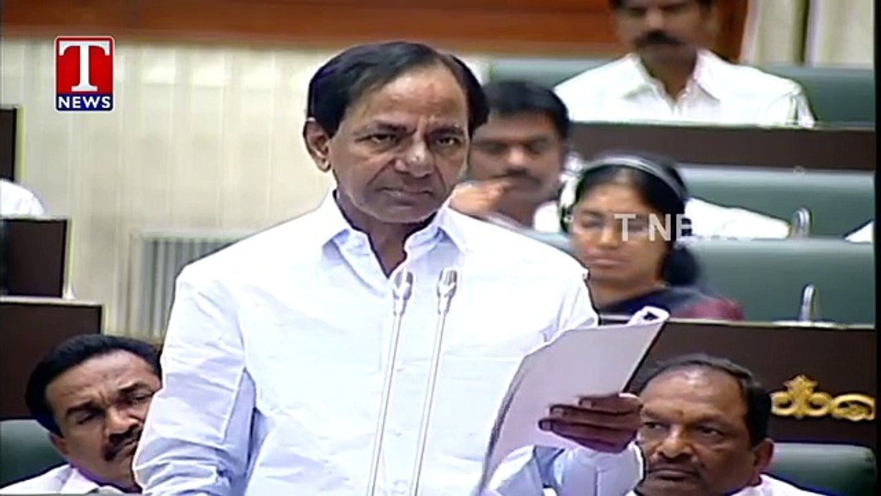CM KCR Full Speech In Assembly  Telangana Assembly 2016  T News 25