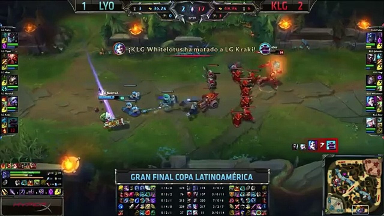 Lyon Gaming vs KLG - Gran Final Copa Clausura 39