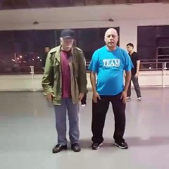 Two old hip hop dancers make the show