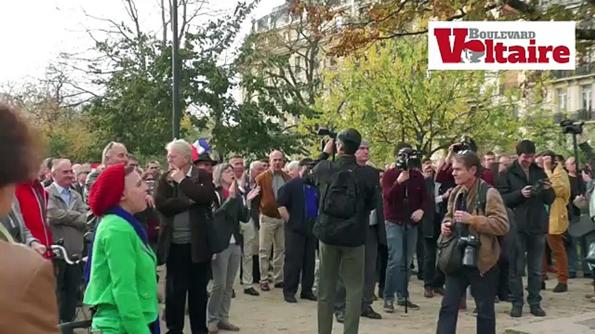 Manifestation de soutien à Viktor Orban à Paris