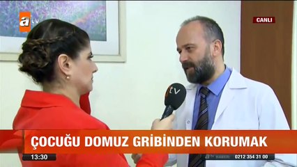 Çocuğu domuz gribinden korumak - atv Gün Ortası Bülteni
