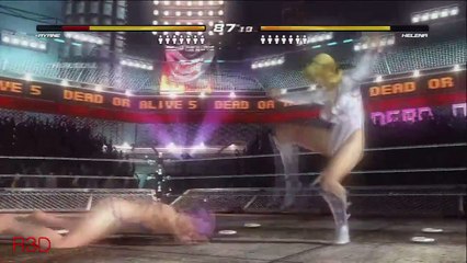 Dead or Alive 5: Ultimate -Team Fight Mode Match #2 - "Sexy Girls Vs. The Fuglies" {Full 1080p HD}