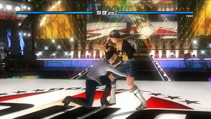 Dead or Alive 5 Tournament - Sarah Vs. Tina Match #1